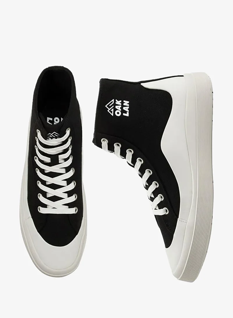 شو اكسبرس Men Lace-Up Canvas Sneakers