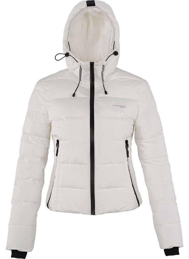 LUMBERJACK Apex Coat White Women's Coat  - Image 3