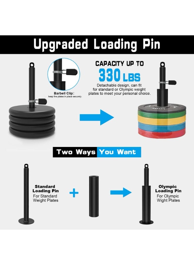 بكرة نظام البكرة الرياضية، نظام بكرة كابل الوزن لصالة الألعاب الرياضية لتمرين السحب للأسفل، تمرين ثني العضلة ذات الرأسين، تمرين الذراع، معدات رياضية منزلية مثالية للساعد والكتف وتمارين القوة - Image 5