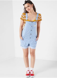 VANS Oversized Floral Printed Playsuit  - Image 4