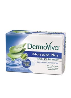 Dermoviva Moisture Plus Soap | Natural Hydro-Booting Complexes | Provides Hydration to Make Your Skin Soft - 125g