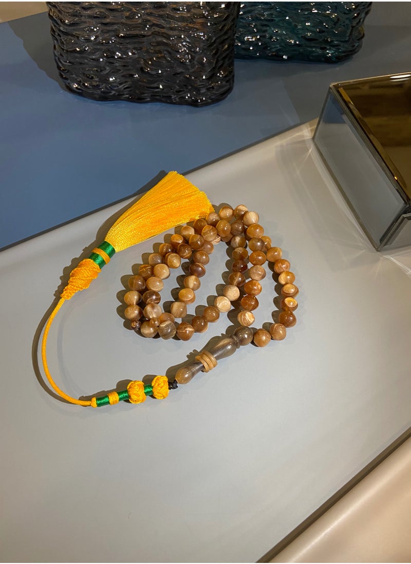 Deer Horn Prayer Beads For Men  60 Beads