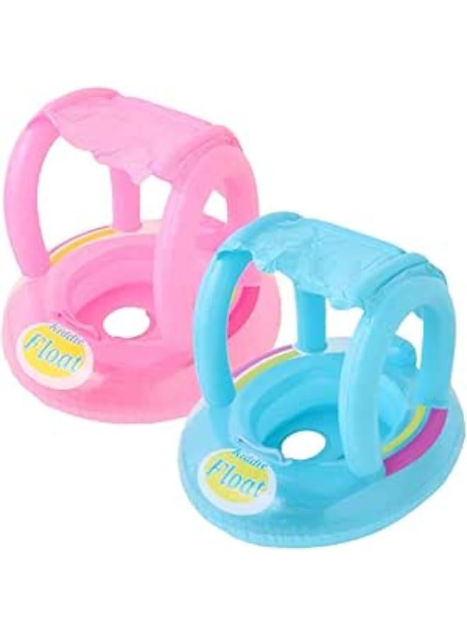 Solar Float - Baby Swimming Pool Float, Baby Swimming Ring, Baby Swimming Float 0-24 Months(Pink)