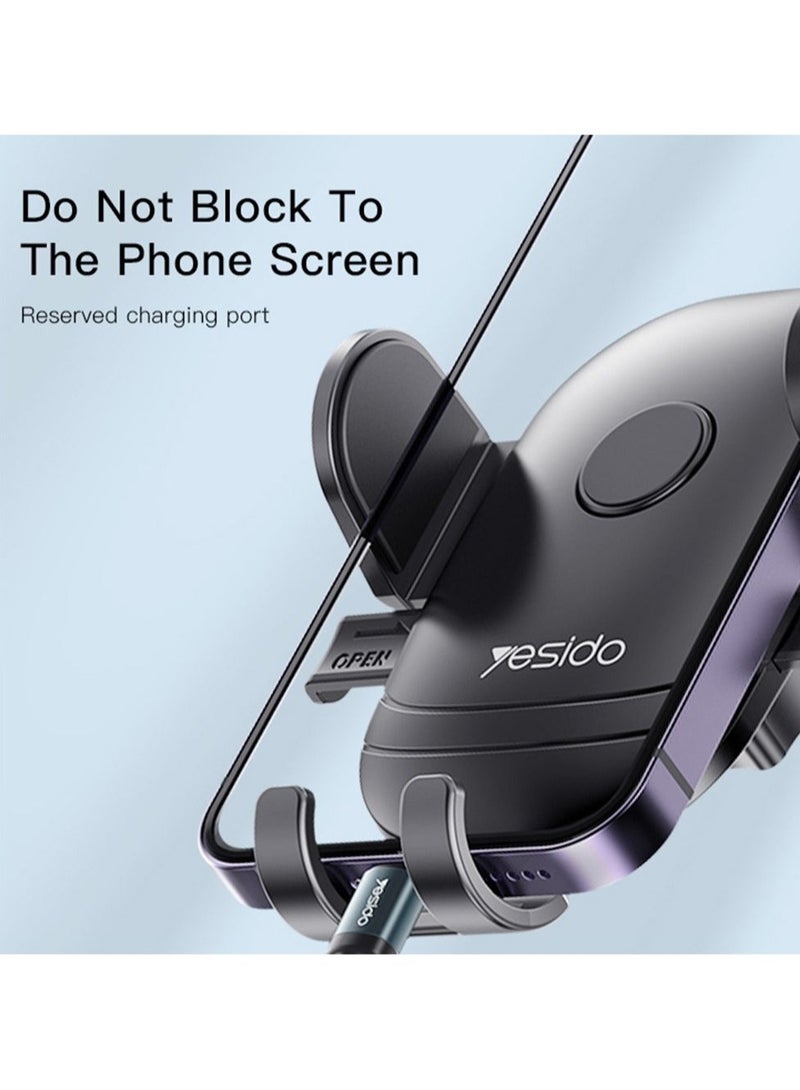 Yesido C138 Ree Stretch Adjustable Suction Cup Car Holder – Universal Compatibility, Strong Suction Cup, Adjustable Grip for Smartphones, GPS, and Devices – Perfect for Cars, Trucks, and SUVs - Image 2