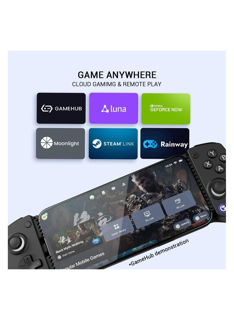 GameSir X5 Lite Mobile Gaming Controller for Android & iPhone 15/16 Series (USB-C), Hall Effect Joystick, Lightweight Ergonomic Phone Controller- Play Genshin Impact & Zenless Zone Zero  - Image 3