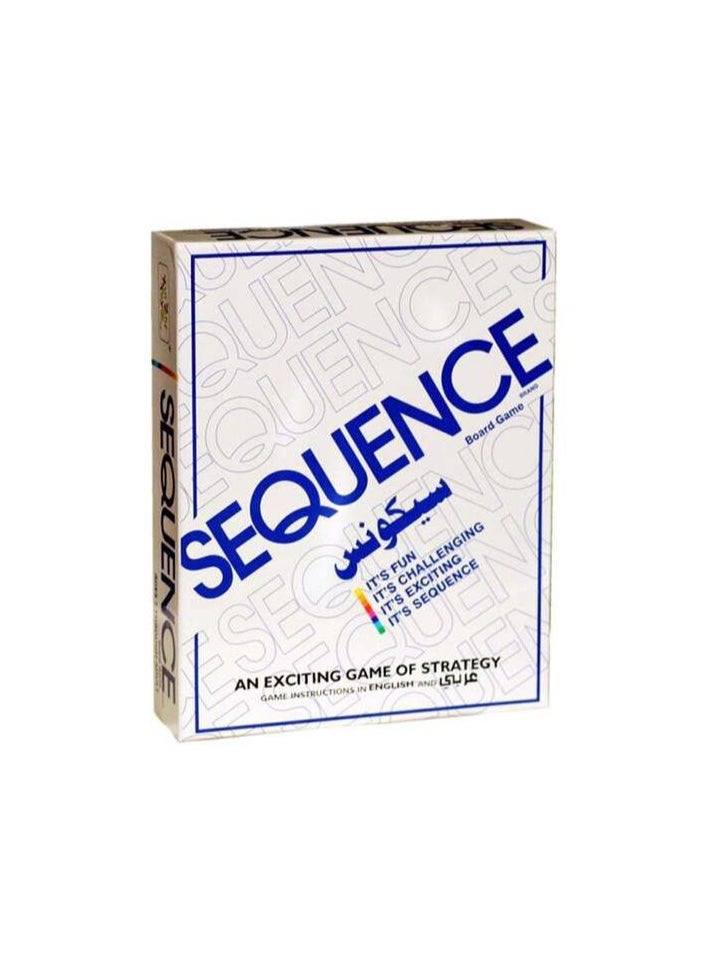null - Let your little one enjoy and have fun playing Family Center - Sequence Exciting Game - Small. The perfect gift to your little one and will surely provide endless hours of fun and excitement. Features- Guaranteed fun item. Made of quality materials. Help develop fine motor skills. Ideal gift to the little one. - Image 1