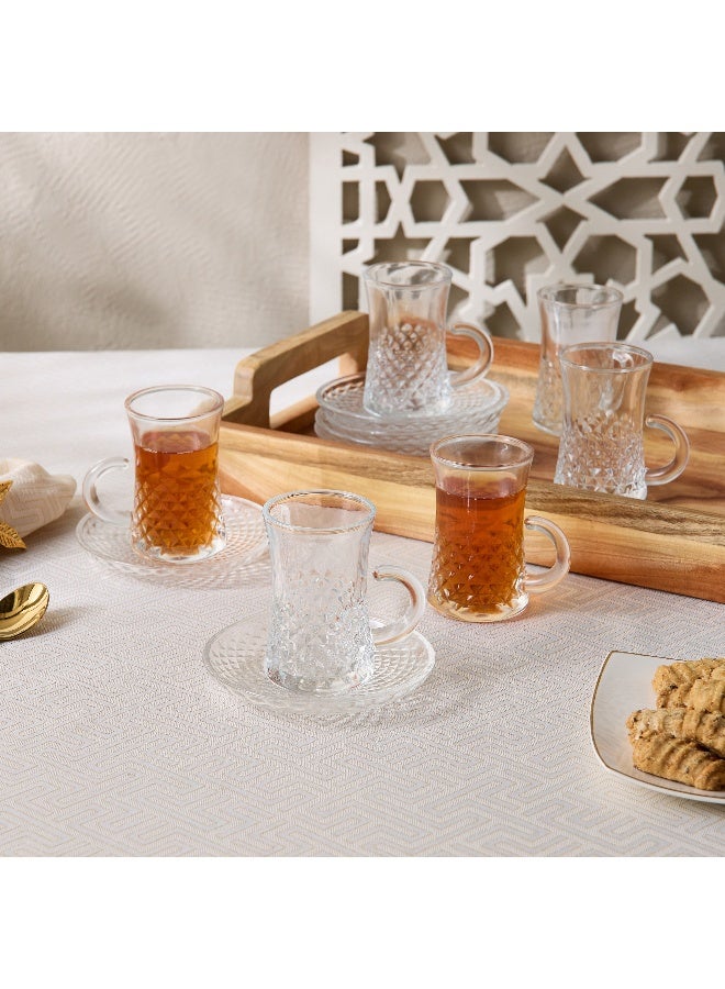 Home Box Popus 12-Piece Istikan Cup Set with Saucer 110 ml - Image 1