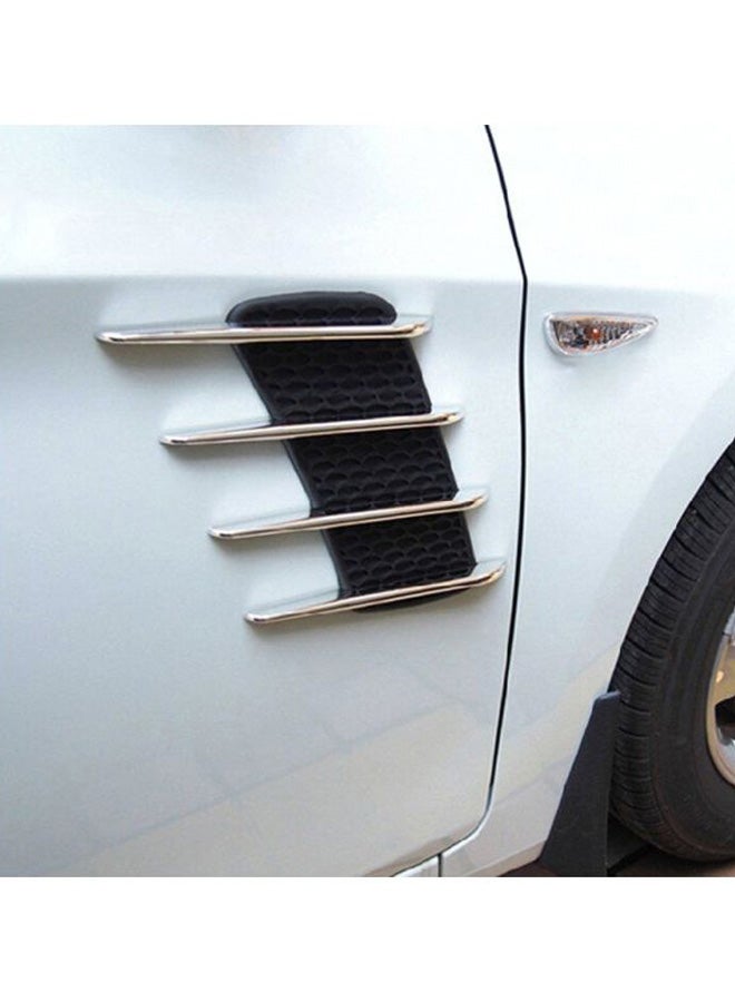 OUTAD 2-Piece 3D Car Air Vent Design Sticker - Image 2