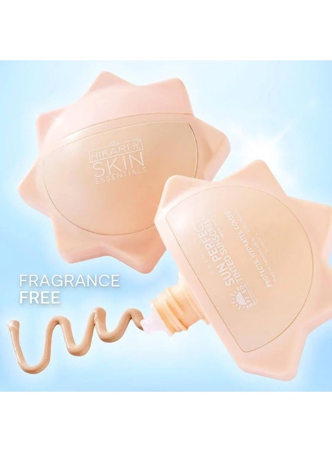 Hikari Glow Confidently with Advanced Everyday Sun Care protection with a sophisticated skincare essential that combines sun defense and beauty care, helping your complexion stay radiant, nourished, smooth, refreshed, and ready to shine wherever you go. - Image 5