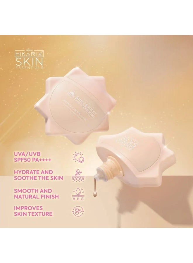 Hikari Glow Confidently with Advanced Everyday Sun Care protection with a sophisticated skincare essential that combines sun defense and beauty care, helping your complexion stay radiant, nourished, smooth, refreshed, and ready to shine wherever you go. - Image 4