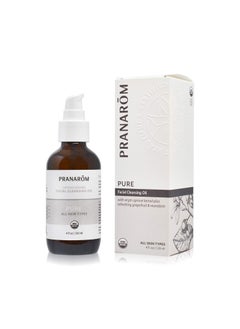 Pranarom  Pure Facial Cleansing Oil 4oz  120ml  100 Pure  Natural Essential Oil Facial Cleanse for Makeup  Impurity Removal