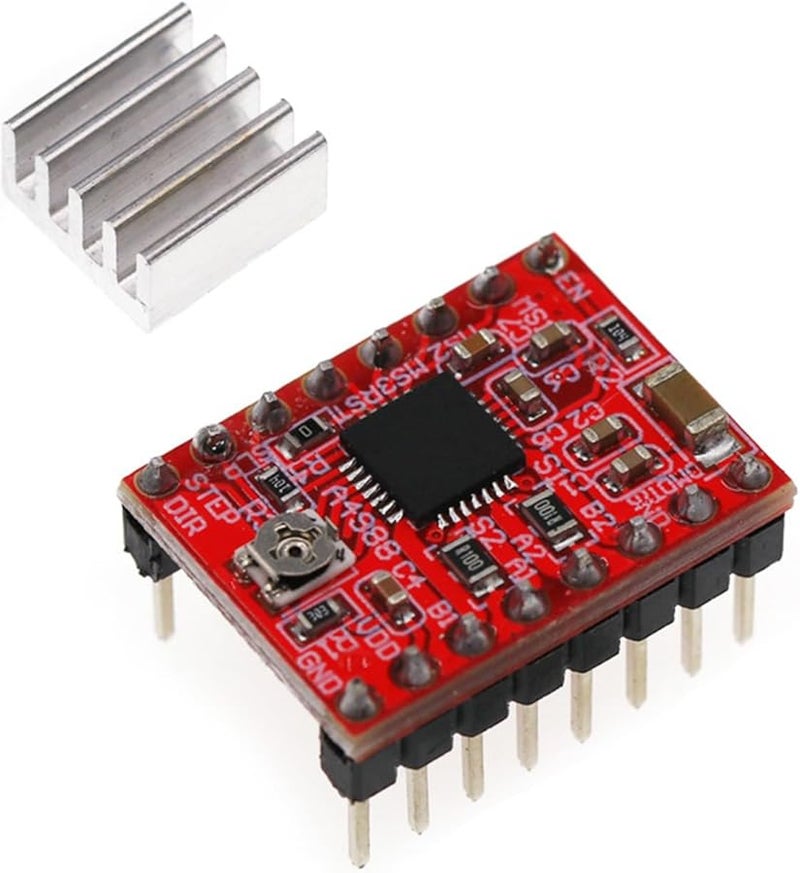 وحدة سائق المحرك الخطوي A4988 للتحكم في إلكترونيات الطابعة ثلاثية الأبعاد والتحكم الرقمي بالحاسب - Image 4