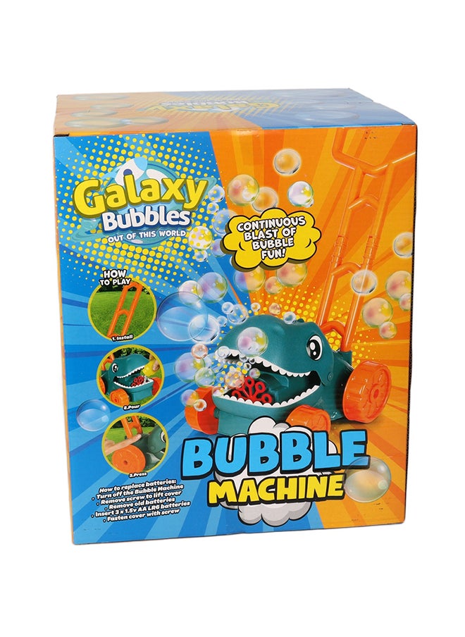 Galaxy Bubbles Dino Bubble Mover With 118ml Bubble Solution  - Image 4