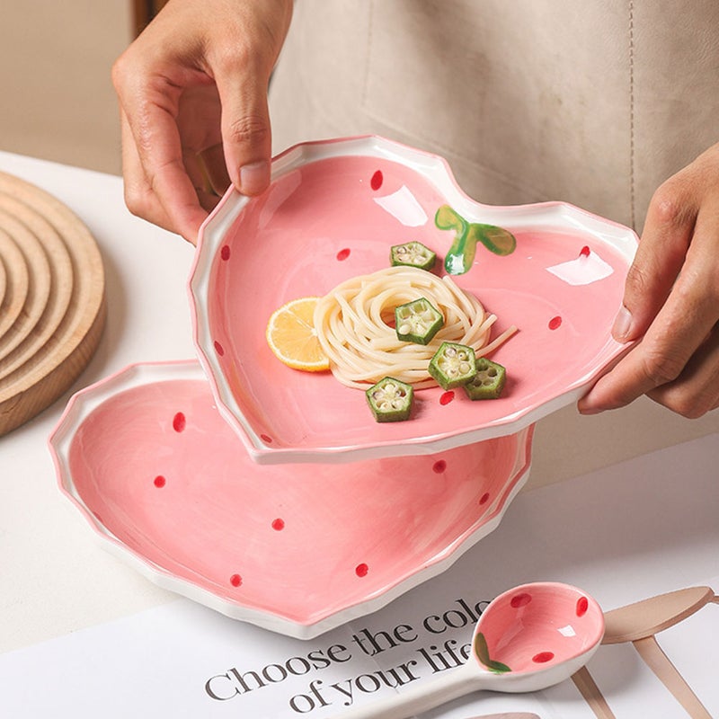 🍳 وعاء سلطة مع صحون وملاعق متعددة الاستخدامات للمطبخ - Image 2