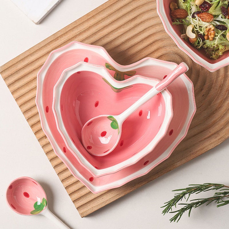 🍳 وعاء سلطة مع صحون وملاعق متعددة الاستخدامات للمطبخ - Image 3