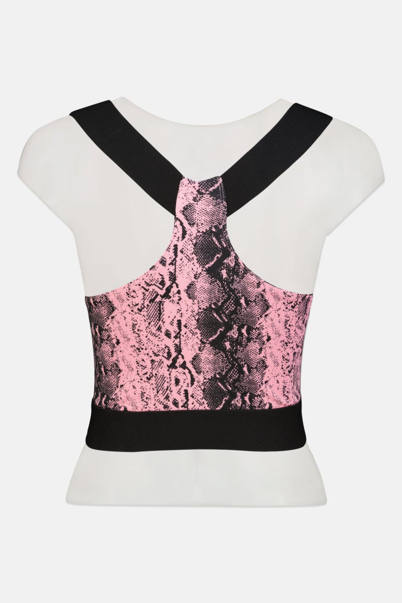 Juicy Couture براكيت غير مبطن بطباعة ثعبان للنساء، متعدد الألوان - Image 2