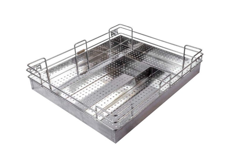 Steel Gold Steel Gold Stainless Steel Multipurpose Kitchen Storage Cabinet Basket 17 20 Inch 2 Shelves Pullout Basket with 4 Set Telescopic Drawer Channel 20 inch 17X20 inch Basket 4X20X17 Pullout  - Image 4