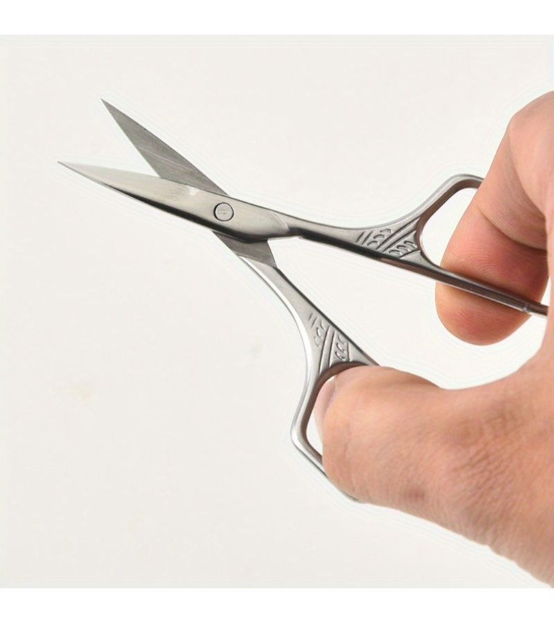 2 Pcs Ultra Sharp Stainless Steel Scissors Ergonomic Handle For Office Home - Image 4