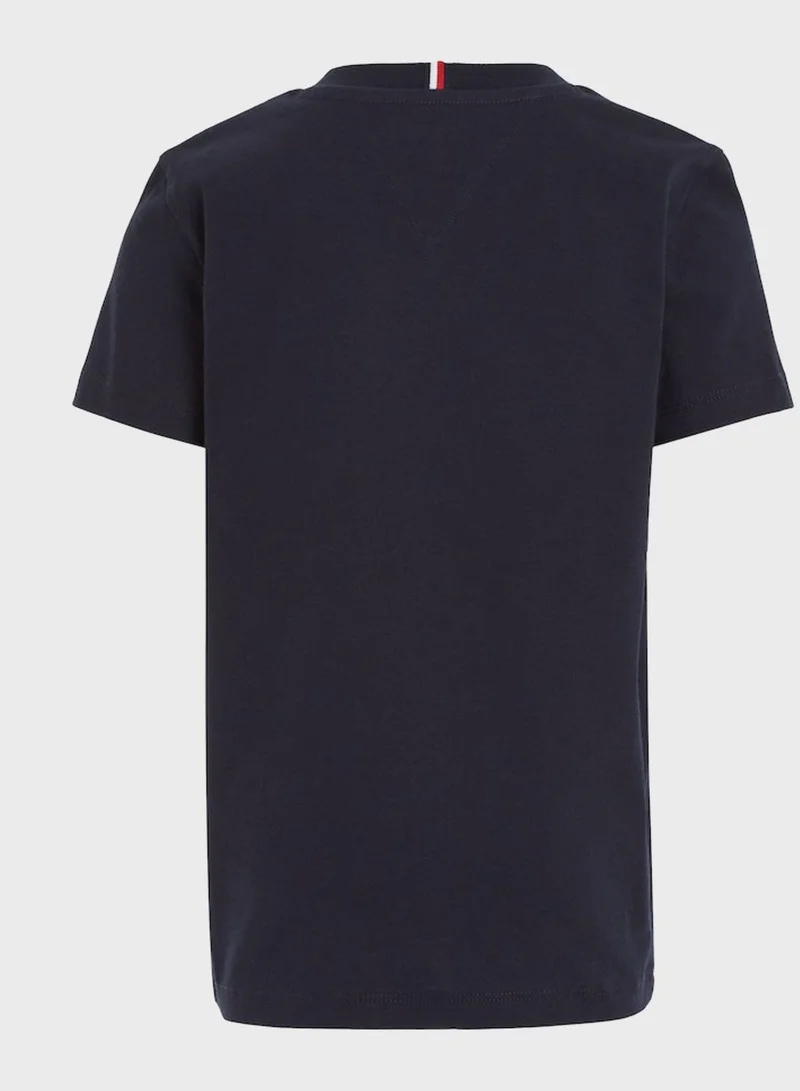 TOMMY HILFIGER Kids Hilfiger Script T-Shirt