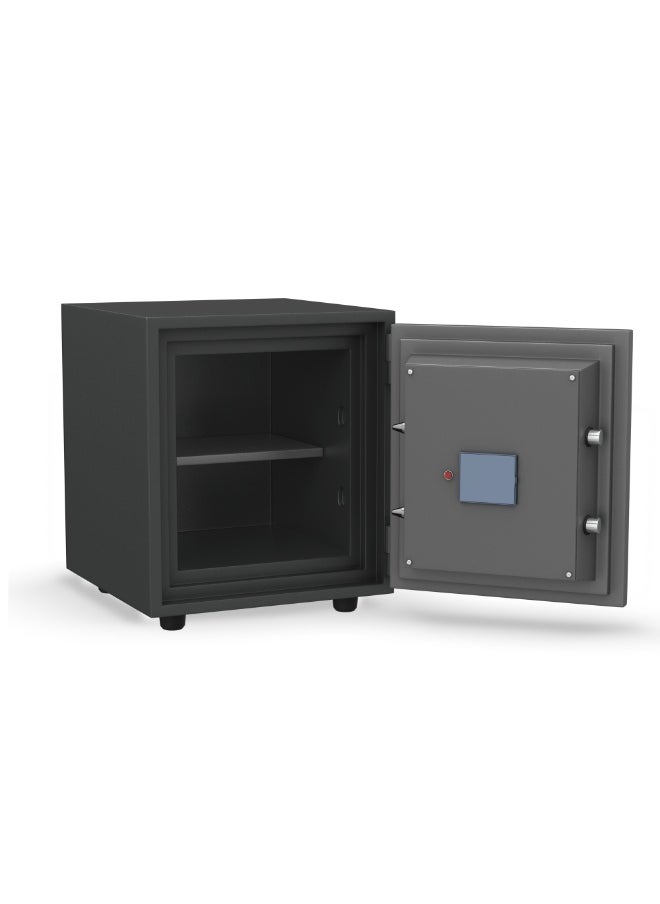 RIGID - Fire Resistant Steel Safe with Digital & Key Lock, 70Kg - Image 1