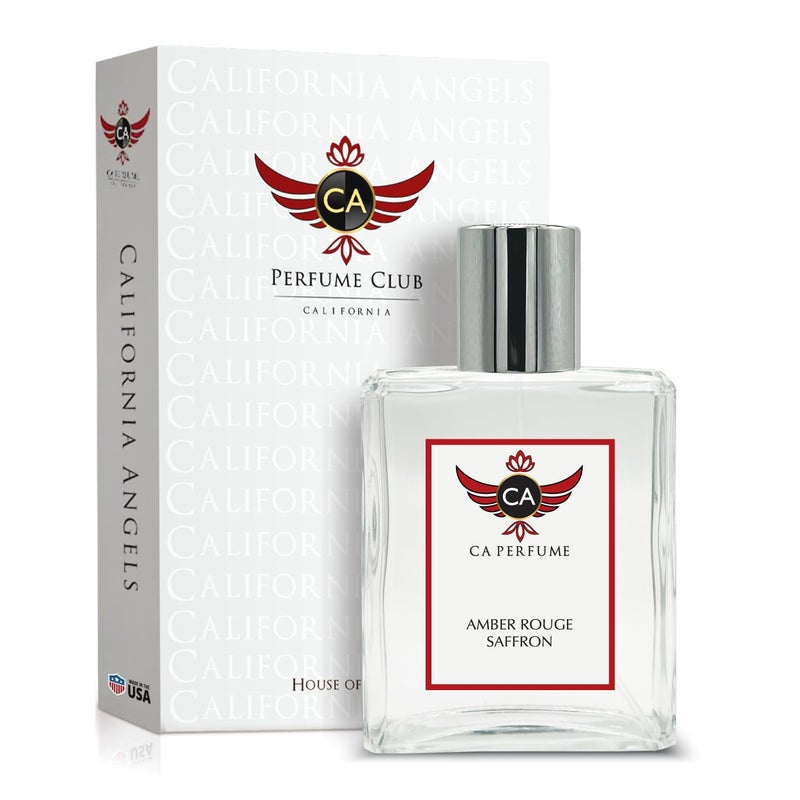 CA Perfume Amber Rouge Saffron For Women & Men Long Lasting Eau de Parfum Unisex Spray Bottle 3.4 Fl Oz/100ml-X1 - Image 1
