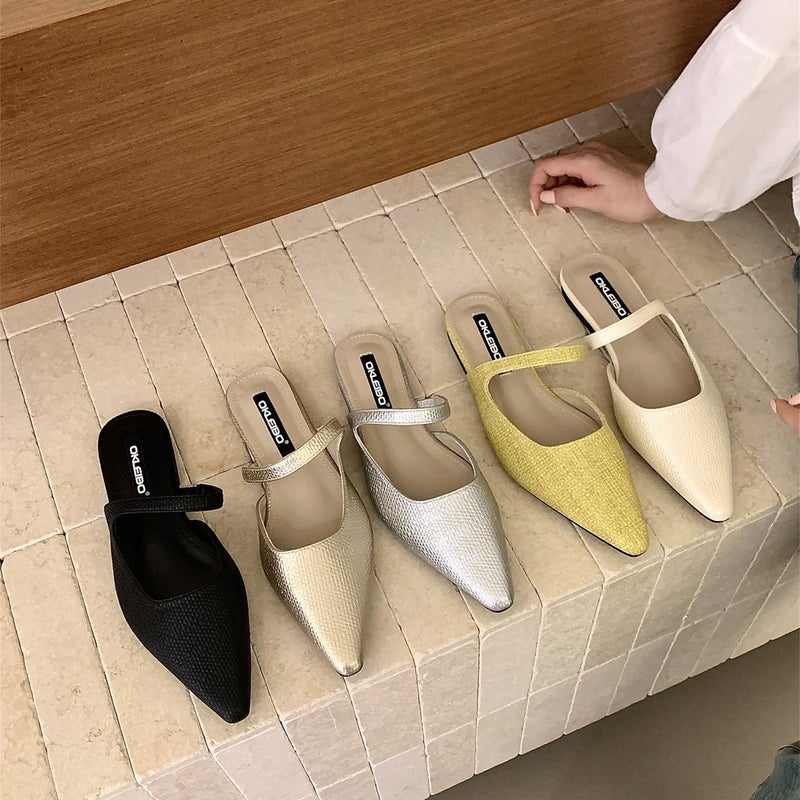 Women's Faux Fur Slip-On Loafers, Comfortable Flat Shoes for Casual Daily Wear - Image 1