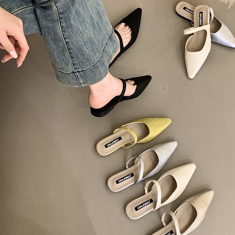 Women's Faux Fur Slip-On Loafers, Comfortable Flat Shoes for Casual Daily Wear - Image 3