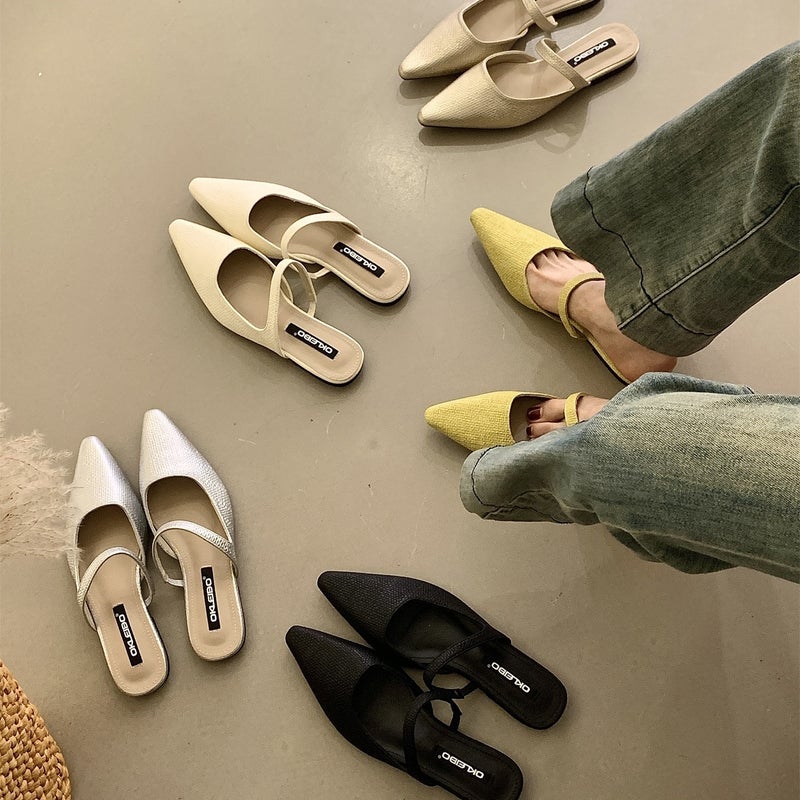 Women's Faux Fur Slip-On Loafers, Comfortable Flat Shoes for Casual Daily Wear - Image 2