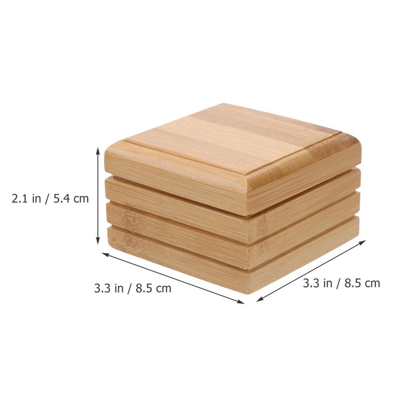 Soap Storage Box with Lid and Drain Tray for Bathroom and Travel Use - Image 3