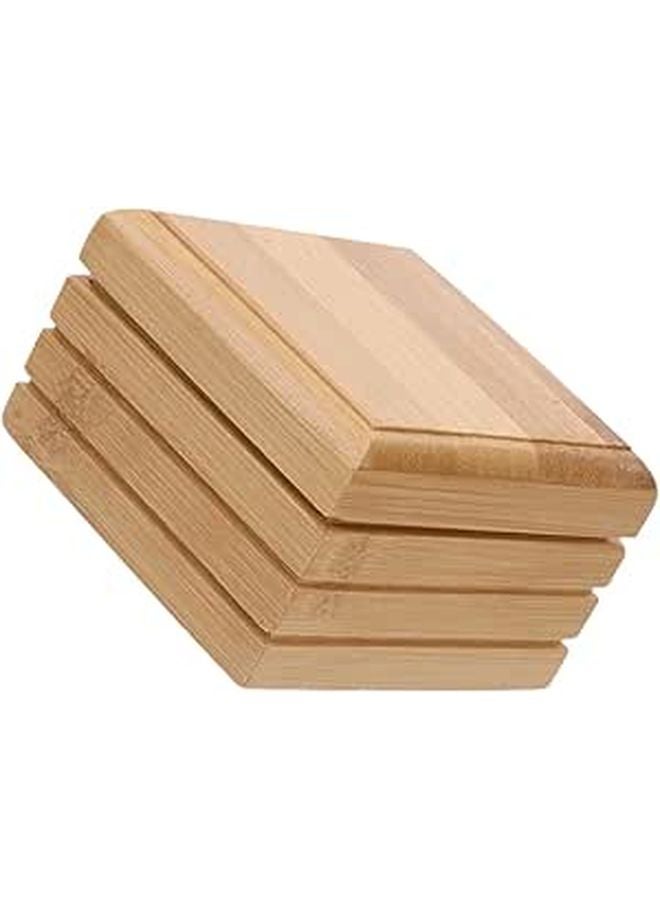 Soap Storage Box with Lid and Drain Tray for Bathroom and Travel Use - Image 1