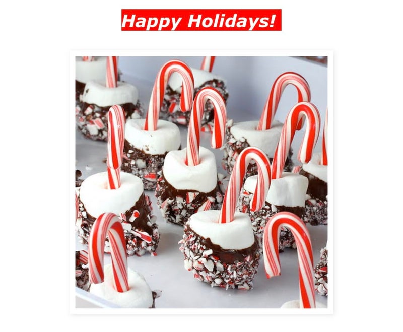Mini Candy Cane Peppermint 100 Pack Individually Wrapped - Classic Red & White Holiday Candy Sticks Treats - Image 4
