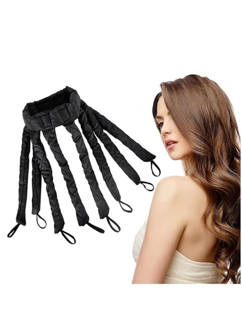 Women Heatless Hair Curler  - Overnight Hair Curlers to Sleep in, Curling Ribbon and Rods for Natural Hair, Lazy Hair Curler