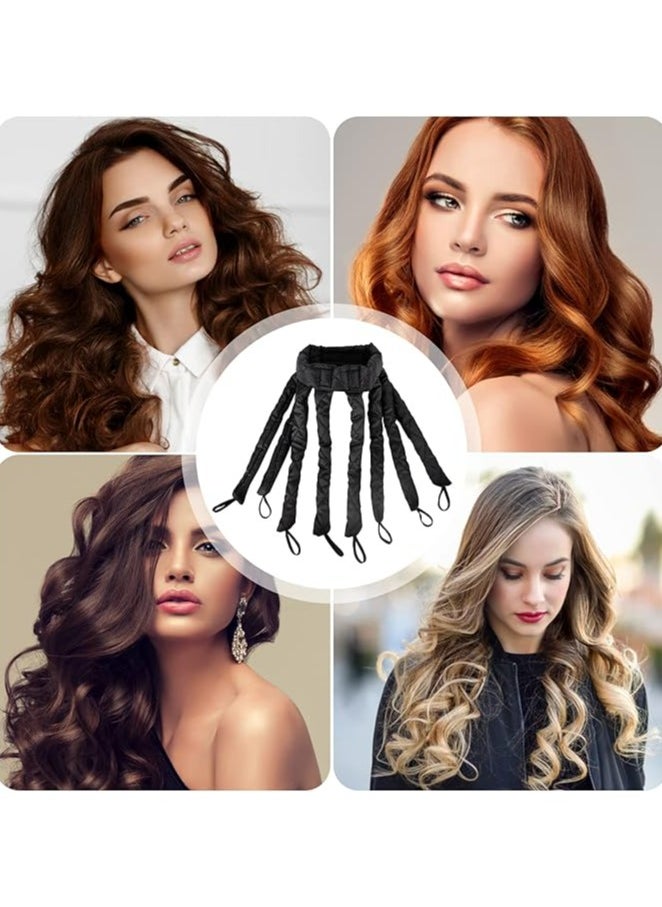 Women Heatless Hair Curler  - Overnight Hair Curlers to Sleep in, Curling Ribbon and Rods for Natural Hair, Lazy Hair Curler