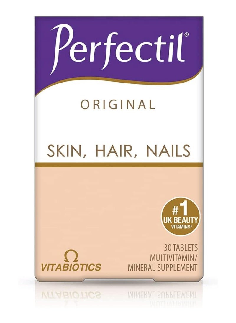 Perfectil - Perfectil Original Skin Hair Nails 30 Tablets - Image 1