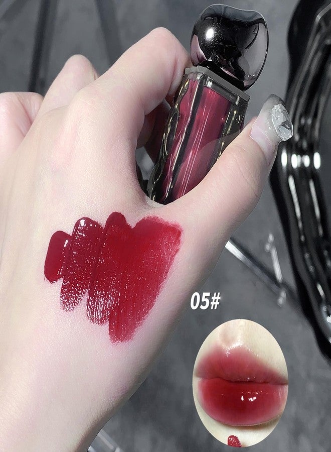 DENESTUP 3 Colors Lip Gloss Set Shine Glossy Plumping, Moisturizing Smooth Soft Glass Finish Liquid Lip Gloss Tint for Glowy Hydrated Lips Makeup Set For Girls And Women (B) #5#6#7 - Image 5