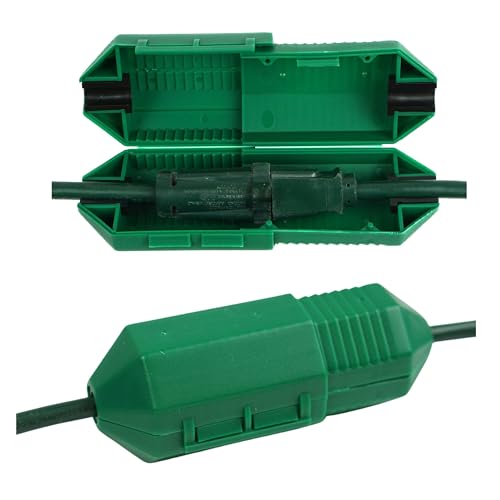 CordSafe Outdoor Extension Cord Protector – Weather-Resistant Snap-Lock Cover for Plug Connections – Rugged UV-Resistant Plastic Plug Protection, 1-Pack - Image 1