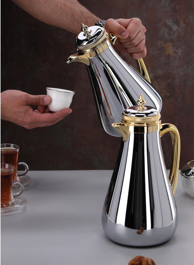 Thermos set, one for tea and the other for a coffee pot,1/0.7L - Image 2