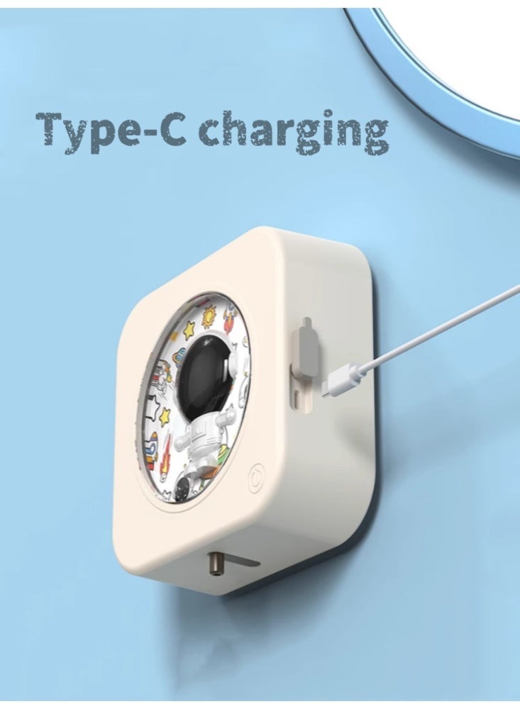 Automatic Induction Soap Dispenser Wall Mounted Hand Sanitizer Dispenser Foam Phone Washer Sensor Liquid Rice White - Image 4