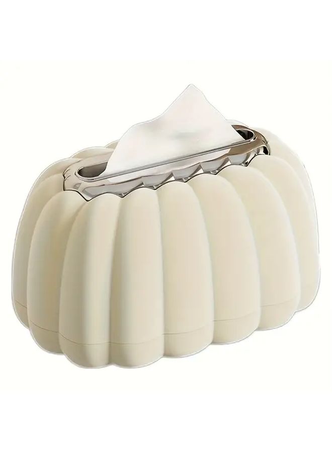 Creative Pumpkin Spring Tissue Box White For Home Office Living Room - Image 3
