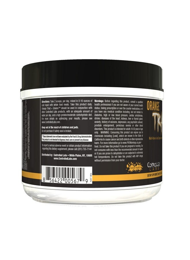 CONTROLLED LABS Orange Triad Plus Greens for Men and Women, 30 Servings Iron Free Sports Supplement for Overall Health, Multivitamin, Digestion, Immune System, and Joint Health - Image 5