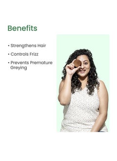 Earth Rhythm Shikakai Shampoo Bar | Contains Shikakai, Curry Leaf, Reeta & Amla Extracts | Men & Women | Sulphate & Paraben Free| Natural- (Cardboard) - 80Gm  - Image 3