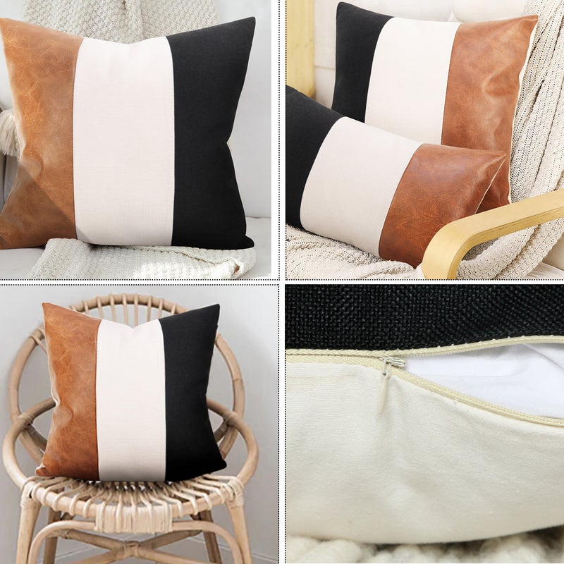 2pcs Decorative Modern Pillowcase Fashion Pillow Cover Home Bed Pillow Protector - Image 5