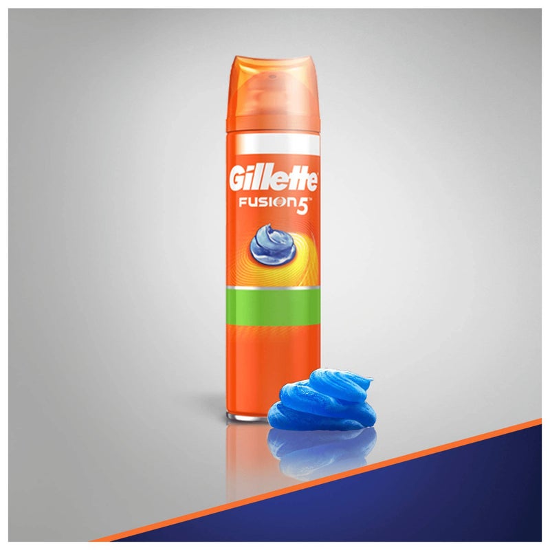 Procter & Gamble Gillette Fusion5 Ultra Sensitive Men's Shaving Gel 200 ml, Leaves Skin Feeling Clean and Comfortable - Image 2