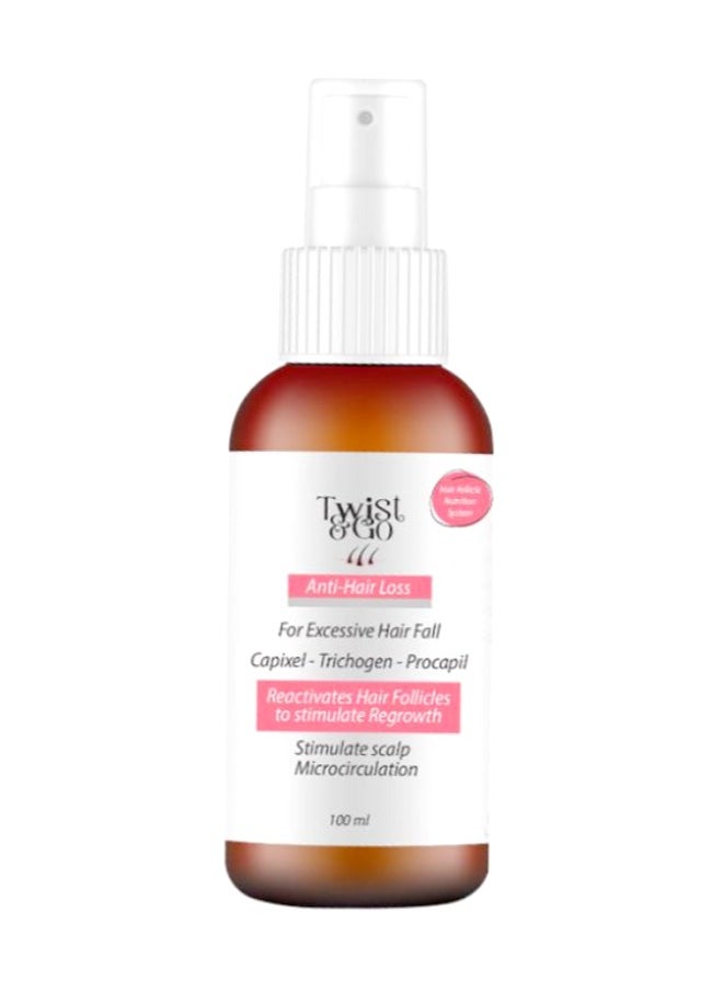 Twist&Go - Twist & Go Anti-Hair Loss Lotion Spray 100Ml - Image 1