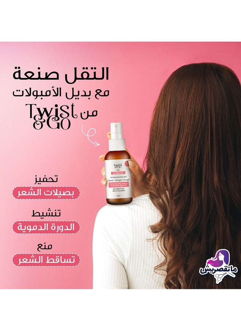 Twist&Go - Twist & Go Anti-Hair Loss Lotion Spray 100Ml - Image 1