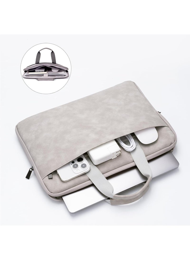 Nadrab Waterproof Laptop Case for 15-16 Inch Laptops - 180° Opening, Enhanced Protection, Multiple Compartments, Perfect for Travel and Office Use - Image 2