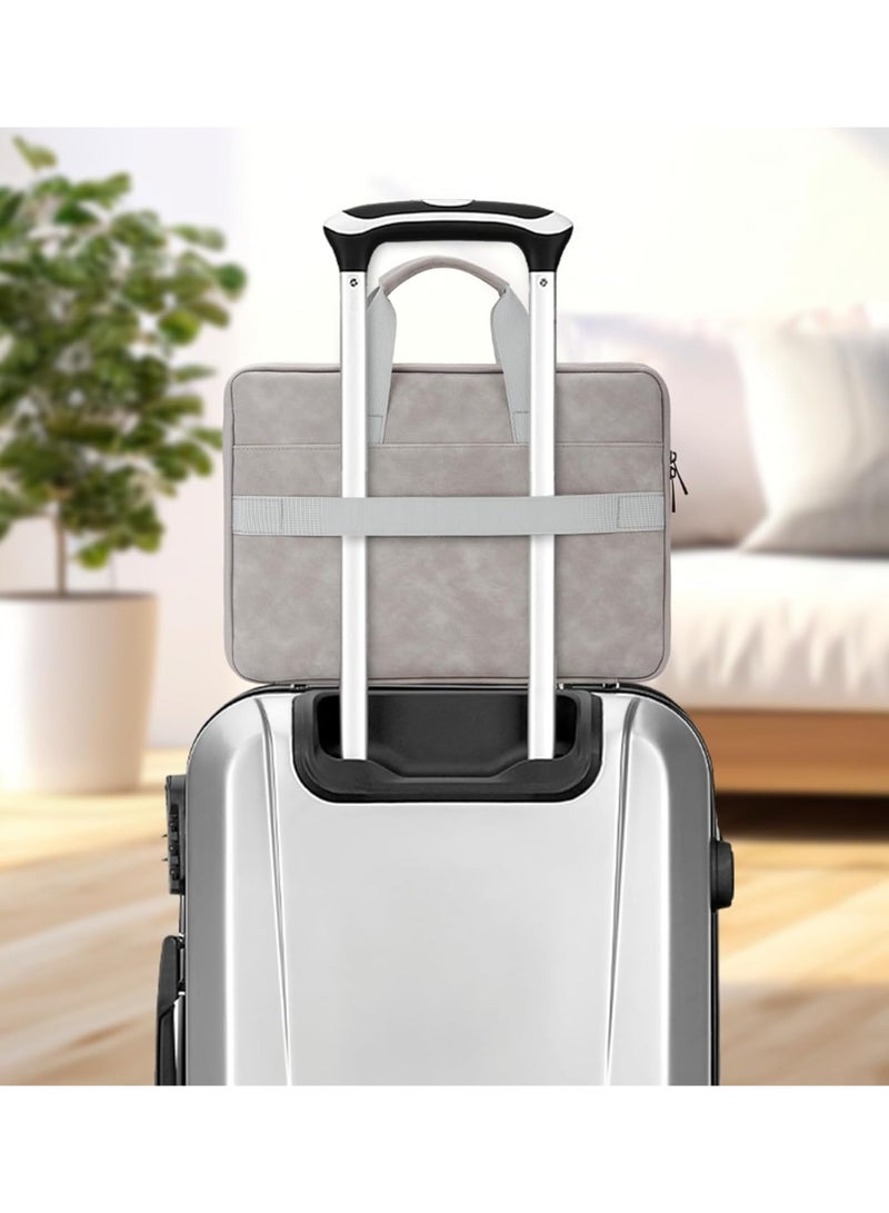 Nadrab Waterproof Laptop Case for 15-16 Inch Laptops - 180° Opening, Enhanced Protection, Multiple Compartments, Perfect for Travel and Office Use - Image 5