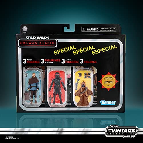 STAR WARS The Vintage Collection OBI-Wan Kenobi Multipack Toys, 3.75-Inch-Scale Action Figures, Kids 4 and Up - Image 2