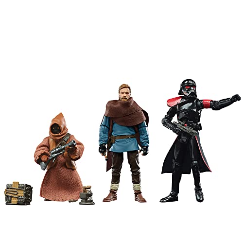 STAR WARS The Vintage Collection OBI-Wan Kenobi Multipack Toys, 3.75-Inch-Scale Action Figures, Kids 4 and Up - Image 1