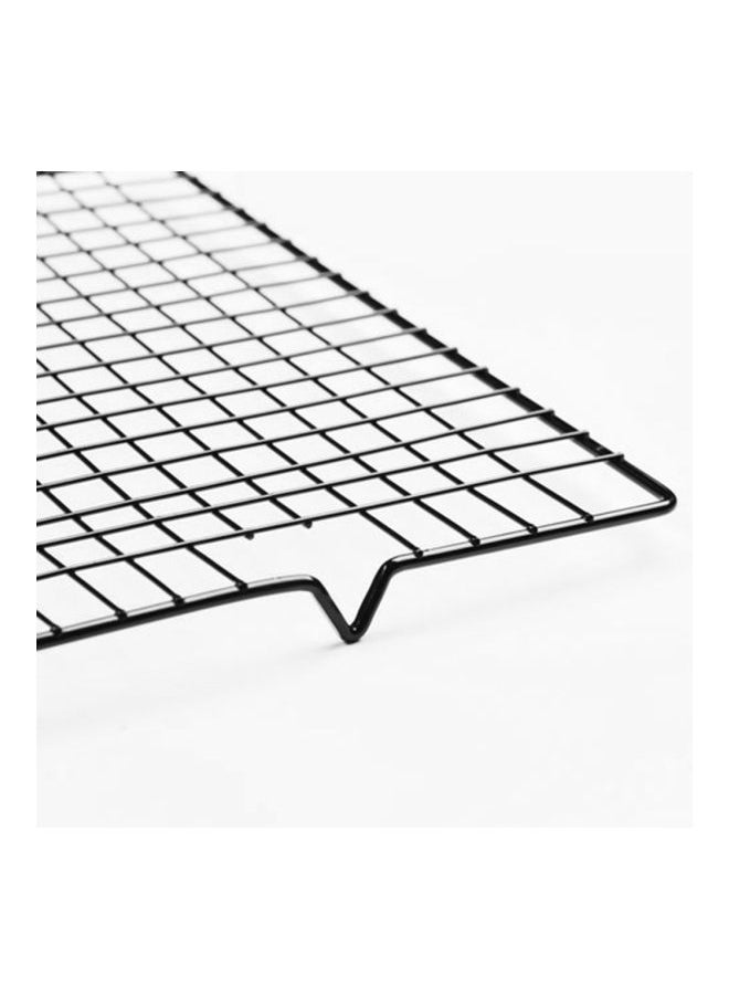 Kenzs - Grid Design Cooling Rack Black 41x24.5x2.3centimeter - Image 1
